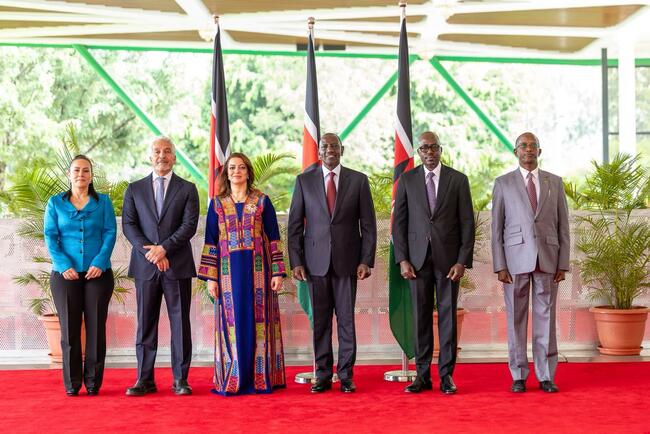 President Ruto receives credentials Jordan, Mozambique and Saudi envoys