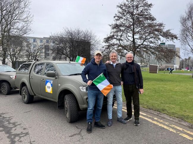 ‘My wife and children know the risks, but it’s the right thing to do’ – Irish volunteers on aid convoy to Ukraine