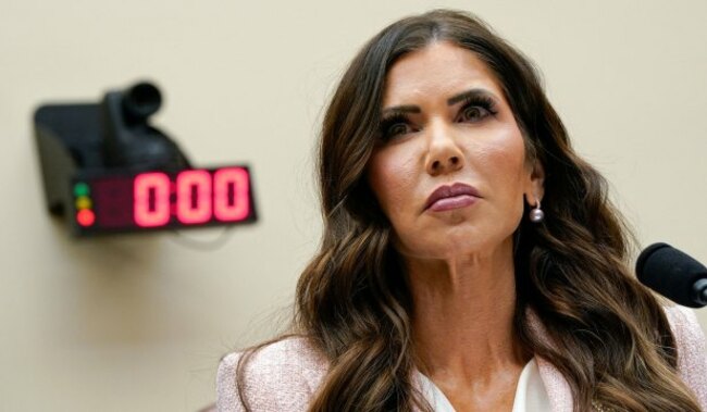 Kristi Noem Rides off into the Sunset