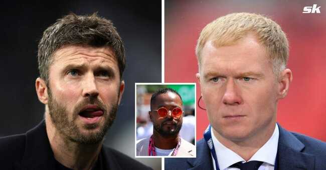 “To be honest, I’m not surprised” - Manchester United icon Patrice Evra hits out at ex-teammate Scholes for aiming dig at Carrick