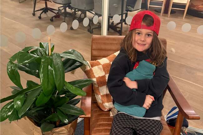 'It feels kind, it might make them happy': Leeds boy donating his long hair to charity for his sixth birthday