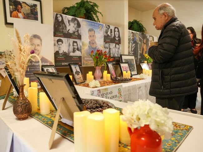 'There's a common human spirit that we share': Calgarians gather to remember loved ones lost in Iran
