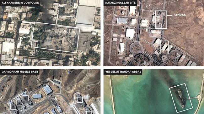 What the US and Israel have targeted in their Iran blitz