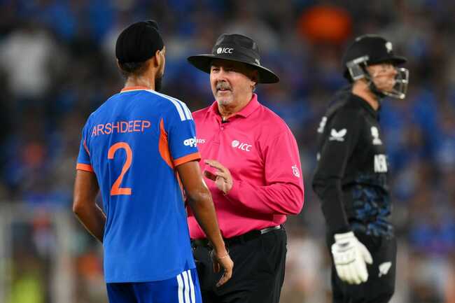 Arshdeep Singh apologizes to New Zealand batter after IND vs NZ T20 World Cup 2026 final [Watch]