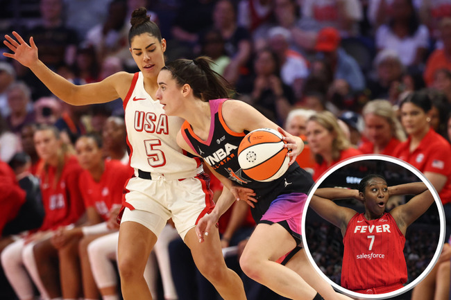 Caitlin Clark, Kelsey Plum Turn Heads After Viral Team USA Practice Moment