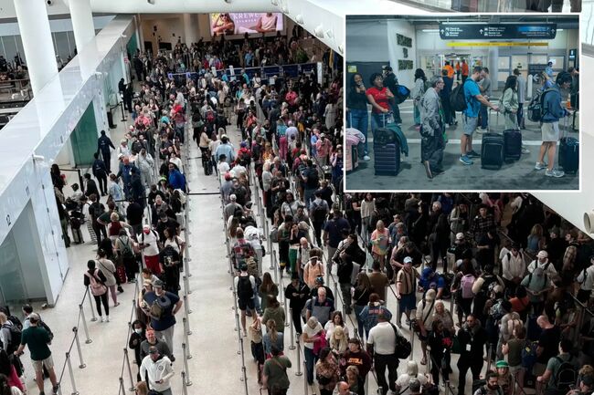 DHS slams Democrats for holding travelers ‘hostage for political points’ as airport chaos sparks hours-long security lines