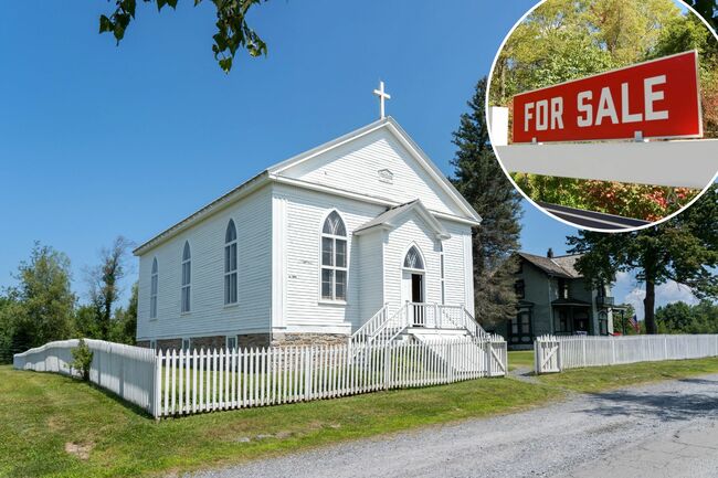 Pennsylvania woman lives in massive $40K church — and claims buying one is ‘easy’