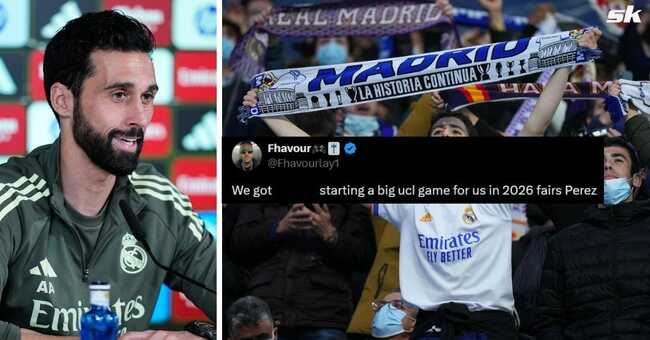 "This is gonna get ugly", "Him in big 2026" - Fans react to Real Madrid star's inclusion in XI for UCL clash against Manchester City