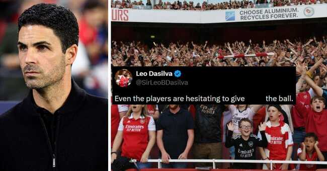 "Absolutely disgraceful", "He is so washed" - Fans slam Arsenal star for his showing in 1-1 draw against Leverkusen in UCL clash