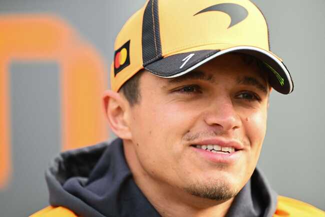 Lando Norris admits to "odd feeling" while driving new F1 cars