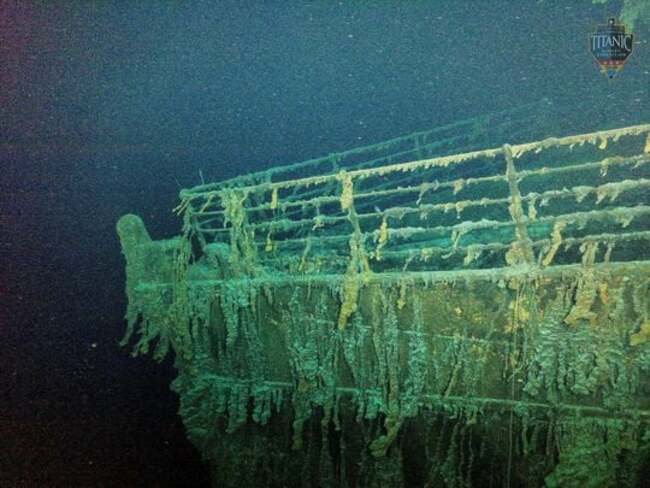 Are there human remains on board Titanic?