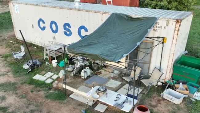 Fresh images show makeshift campsite where Dezi Freeman was hiding