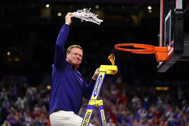"Bro is pulling a Bruce Pearl to secure Tyran Stokes": College hoops fans react as Bill Self returns to Kansas for 2027 season