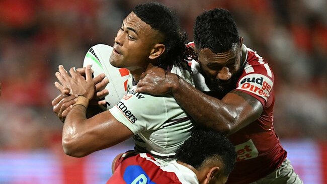 Foran’s priceless advice for Sea Eagles demolition man Olakau’atu