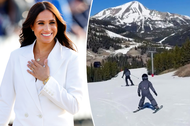 Meghan Markle shows off son Archie’s skiing skills in adorable video with Prince Harry