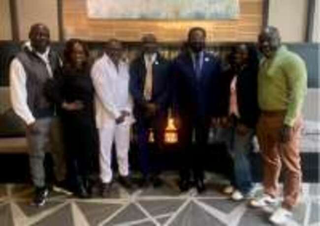 Okoe Vanderpuje tours Worcester Massachusetts ahead of World Cup