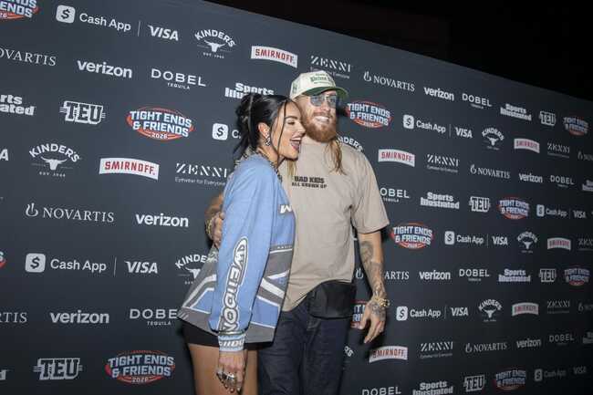 George Kittle's wife Claire gives sneak peek into new photoshoot with Niners TE, 2 months after her SI Swimsuit debut