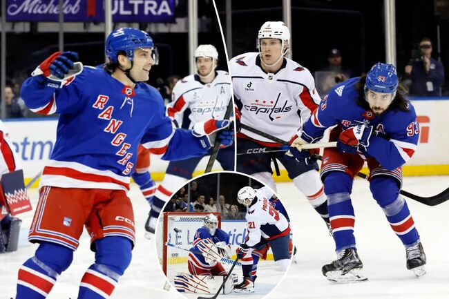 Rangers look like different with dominant win over Capitals