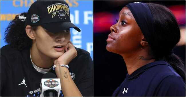 “She went through a lot”: Raven Johnson lauds praises on Lauren Betts after UCLA star powers the Bruins to first NCAAW championship