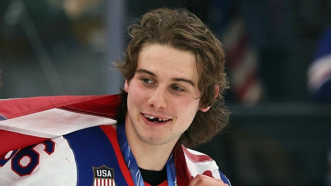 Team USA Olympics Hockey Hero Jack Hughes Shows Off His New Smile