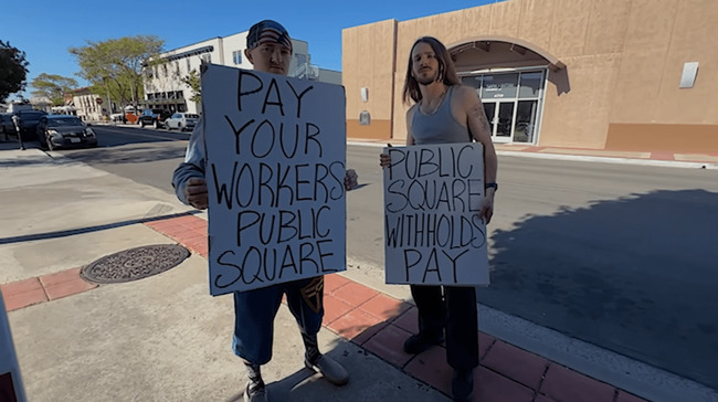 Workers allege weeks without pay as Public Square Coffee in La Mesa temporarily closes