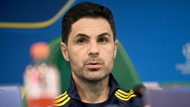 Arsenal's Mikel Arteta preaches calm ahead of Sporting quarterfinal