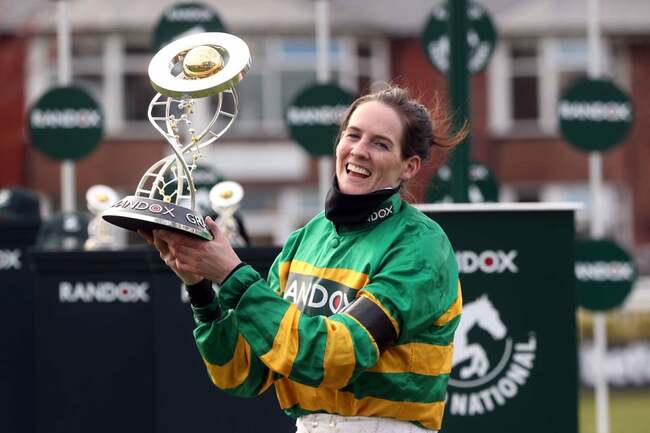 Trailblazing jockey Rachael Blackmore to be inducted as Grand National legend
