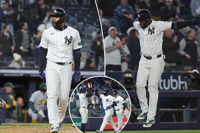 Amed Rosario’s two-homer night leads Yankees to come-from-behind win over A’s