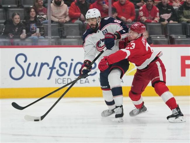 Zach Werenski scores in shootout to lead Blue Jackets over Red Wings 4-3