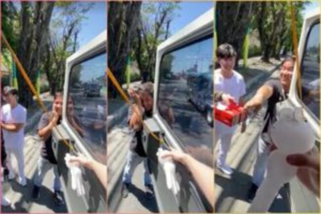 Viral: Cavite school bus driver touched by nursing students’ birthday surprise