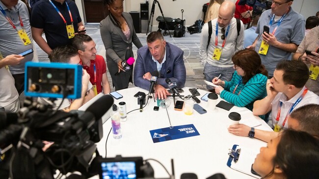 How did the New York Post get the Mike Vrabel photos?