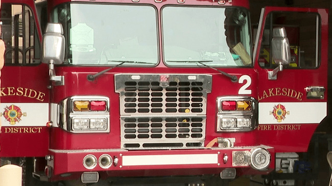 Water line break triggers flooding, small landslide in East County