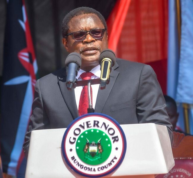 Bungoma Governor Lusaka dissolves entire Cabinet in major shake-up