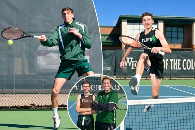 William Floyd’s Vidal Macchia chasing best of both worlds in tennis and running
