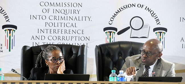 Tshwane deputy chief of police grilled at Madlanga