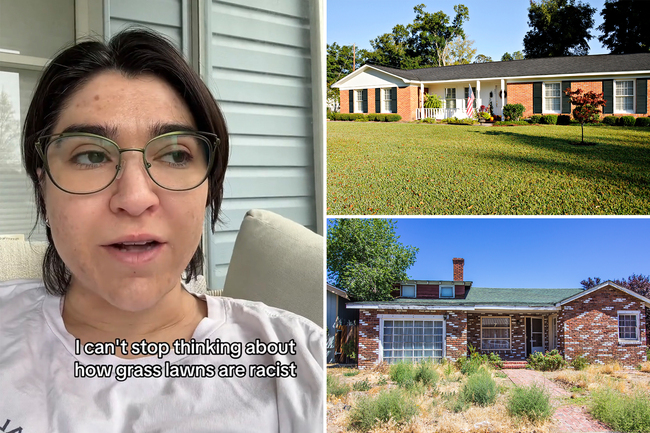 Liberal claims having nice lawn is ‘racist’ and ‘based in white supremacy’ in bizarre TikTok rant