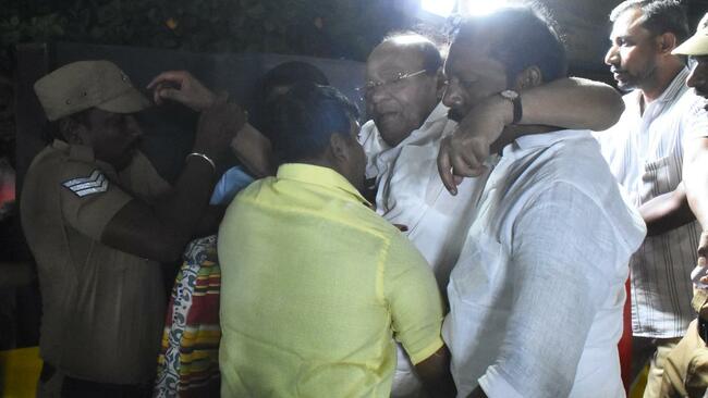 PMK founder Ramadoss hospitalised after fainting at campaign in Salem