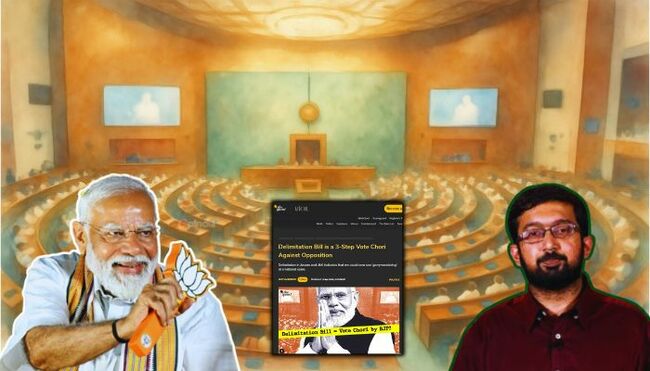 Delimitation vs Propaganda: The Quint fear mongers with fake claims of ‘3-step vote chori’ to attack Delimitation. Here’s the truth