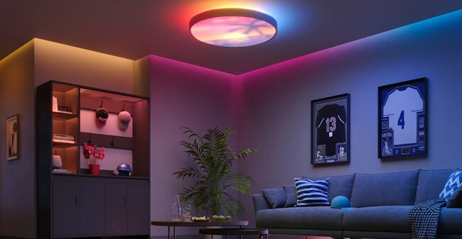 Govee’s multicolor ceiling light doubles as a low-res screen