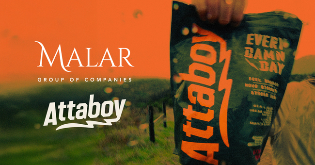 Malar Group Closes Attaboy Labs’ Friends & Family Round, Joins Wellness Brand as Strategic Partner