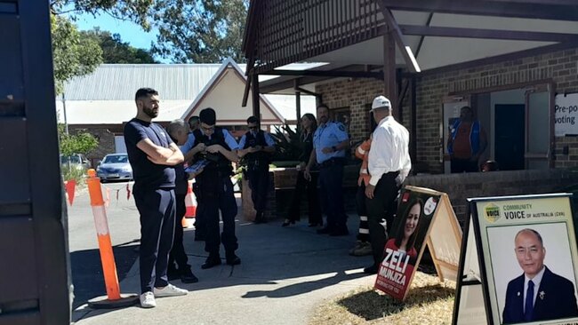 Police called to polling booth as Sydney council vote descends into chaos