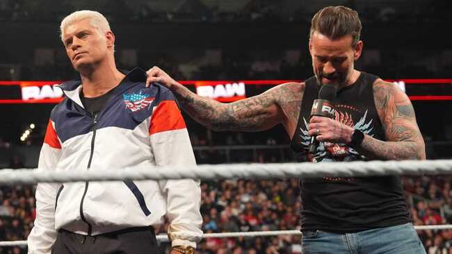 Cody Rhodes puts CM Punk on the top of his 'dream match' list