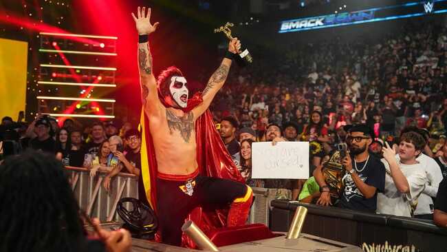 Danhausen teases a pairing with top female WWE champion