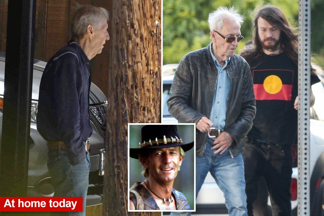 ‘Crocodile Dundee’ star Paul Hogan’s son arrested for domestic battery after spat at Hogan’s home