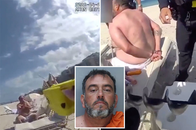 Florida man busted for threatening beachgoers with drill: ‘I’m going to kill you’