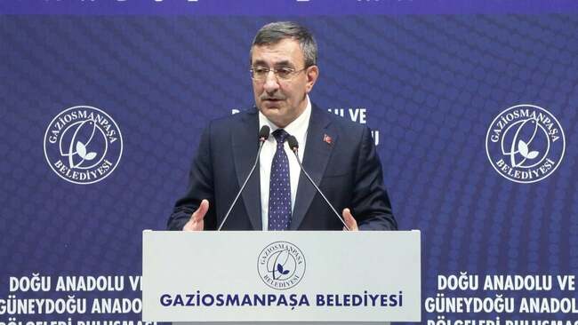Cumhurbaşkanı Yardımcısı Yılmaz: Türkiye Cumhuriyeti'ni çatışmalardan, ateşten uzak tutuyoruz