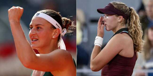 WATCH: Marta Kostyuk celebrates with epic backflip while opponent Mirra Andreeva breaks down in tears in jarring Madrid Open final scenes