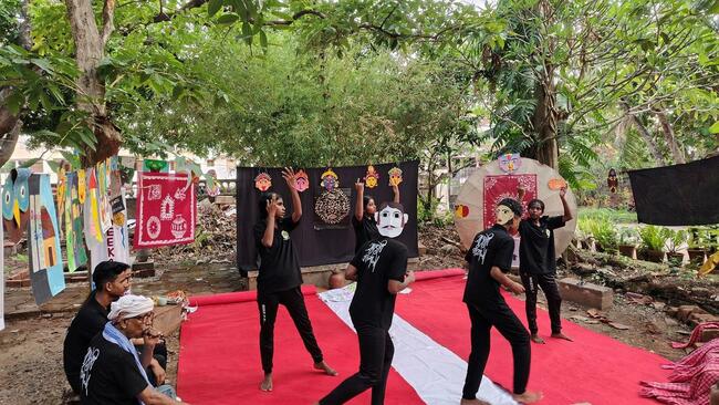 Art Kanara Trust hosts Bengal children’s play, folk art workshops