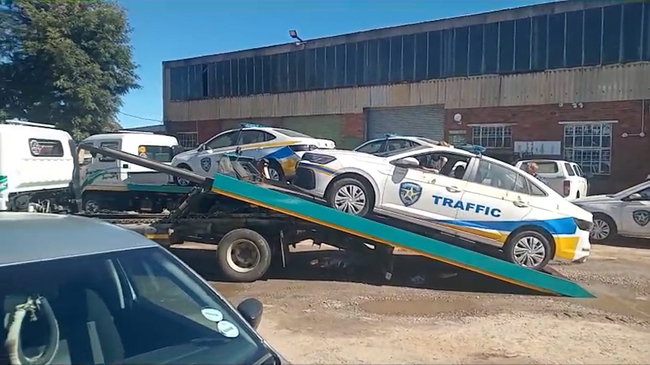 Matjhabeng traffic vehicles seized over failure to pay service provider