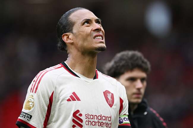 Virgil van Dijk hits back at Liverpool holiday claims amid ‘unacceptable’ season after Man United loss